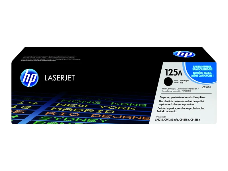Tóner HP 125A (CB540A) Negro