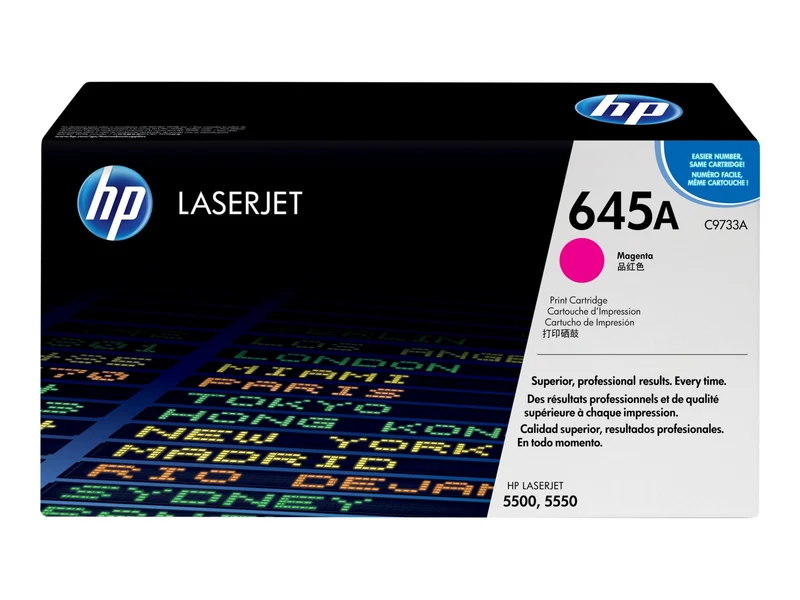 Tóner HP 645A (C9733A) Magenta