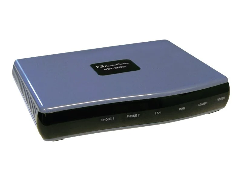 Gateway VoIP (ATA) AudioCodes MediaPack MP-202, 2 puertos FXS, SIP