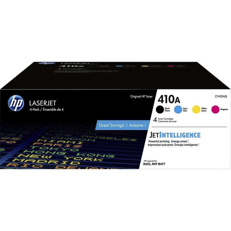 Tóner HP 410A (CF410AQ) Black,Cyan,Magenta,Yellow