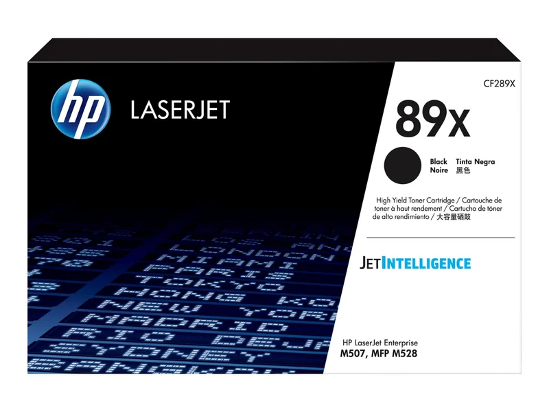 Tóner HP 89X (CF289X) Negro Alto Rendimiento