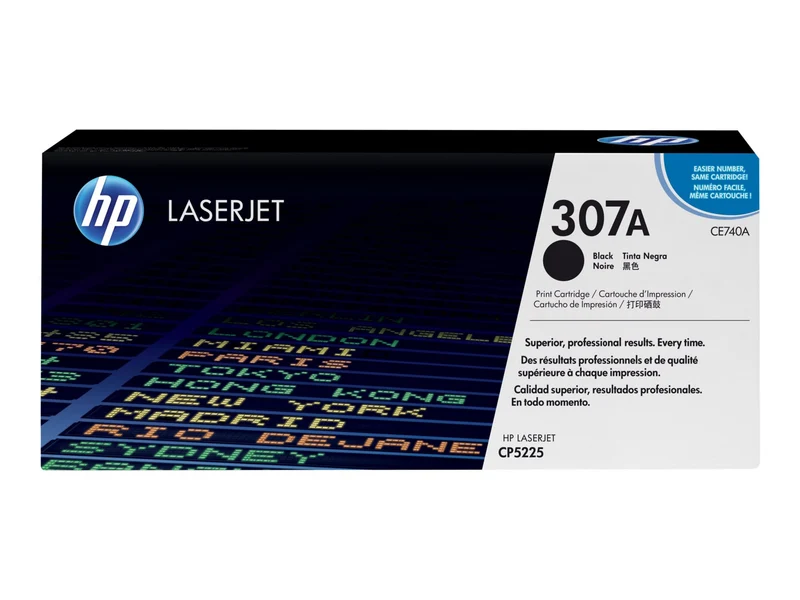 Tóner HP 307A (CE740A) Negro