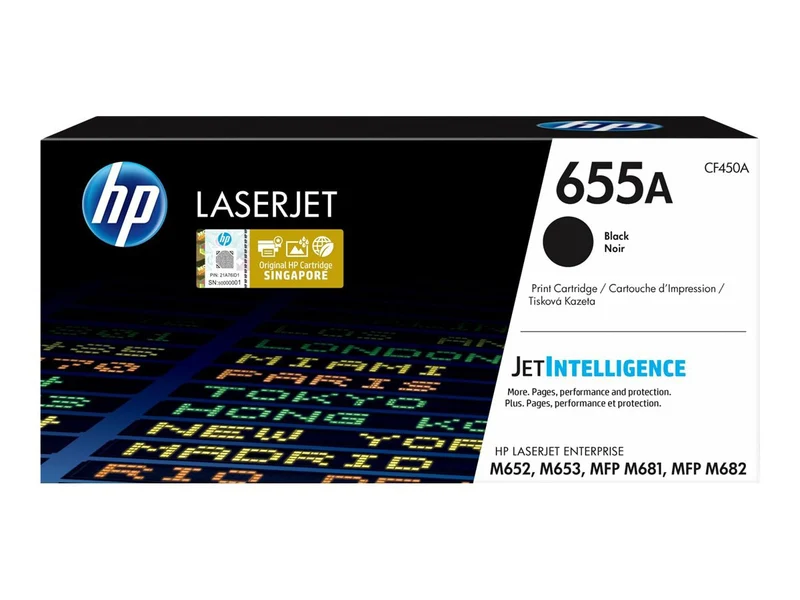 Tóner HP 655A (CF450A) Negro