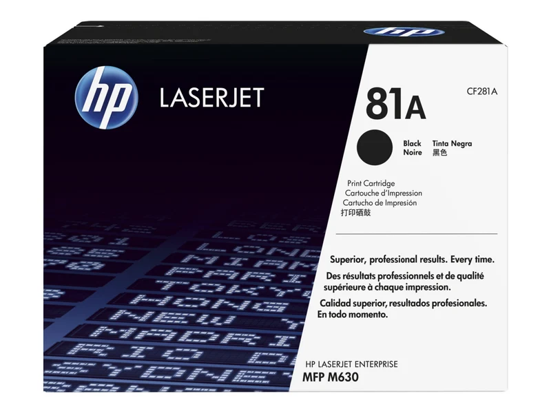 Tóner HP 81A (CF281A) Negro