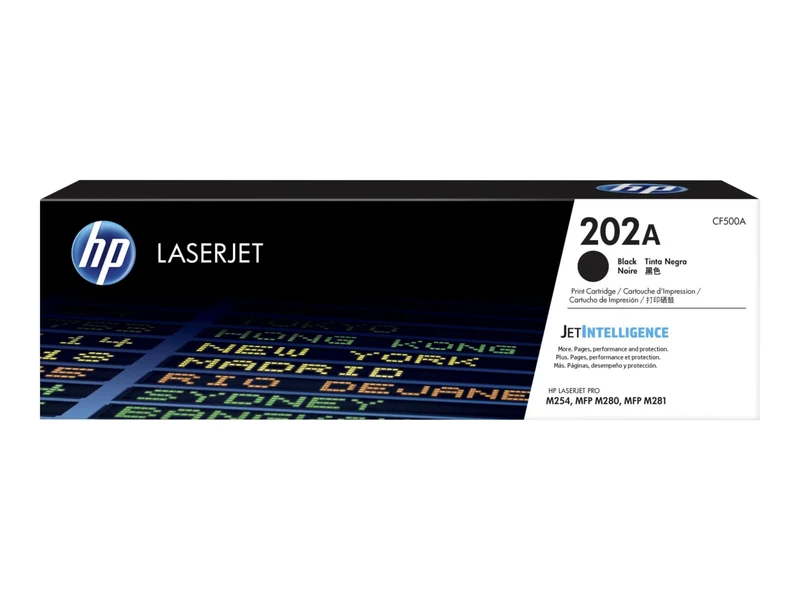 Tóner HP 202A (CF500A) Negro