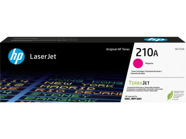 Tóner HP 210A Magenta