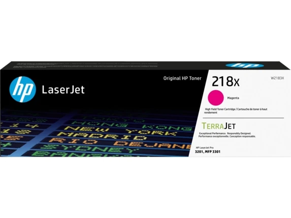 Tóner HP 218X Magenta Alto Rendimiento