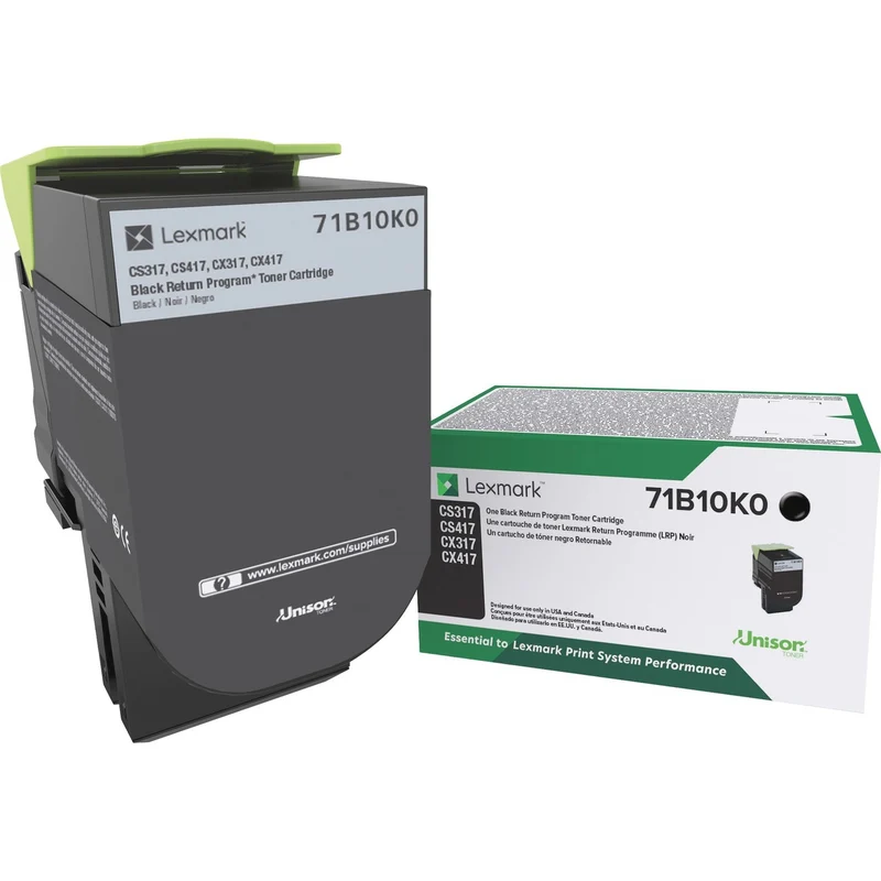 Tóner Lexmark CX317 Negro