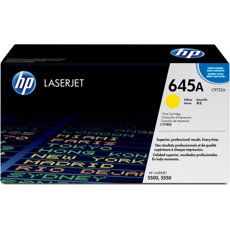 Tóner HP 645A (C9732A) Amarillo