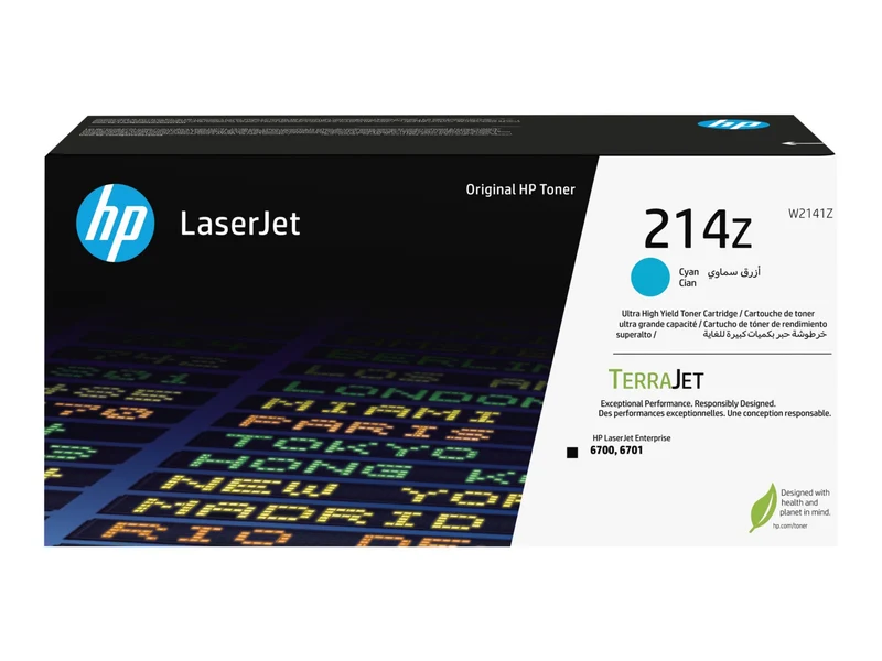 Tóner HP 214Z Cian