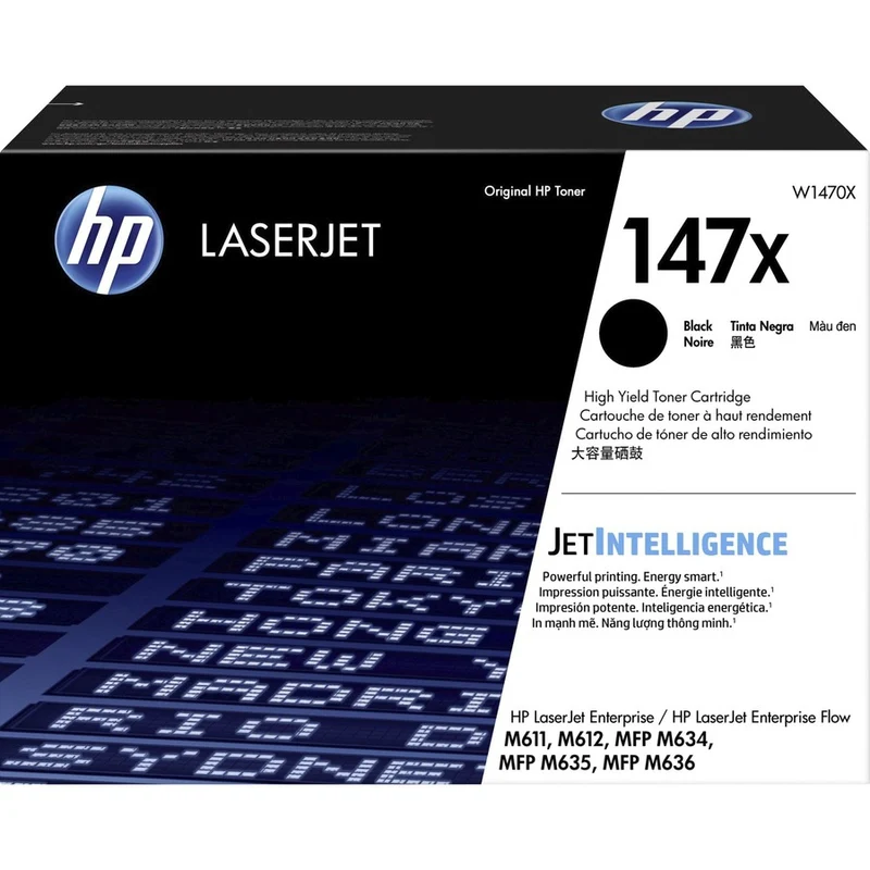 Tóner HP 147X Negro Alto Rendimiento