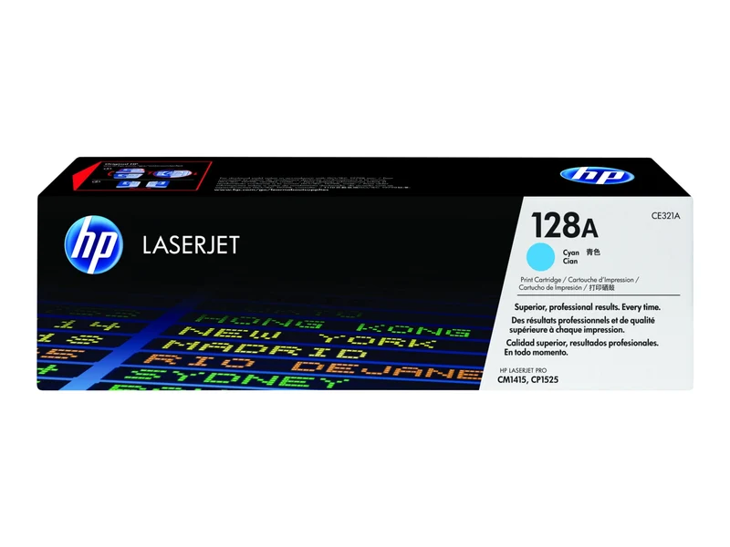 Tóner HP 128A (CE321A) Cian
