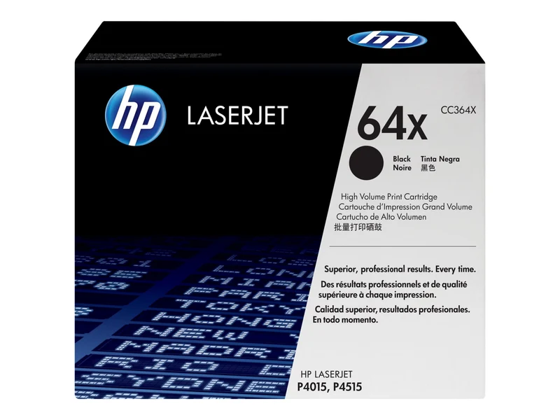 Tóner HP 64X (CC364X) Negro