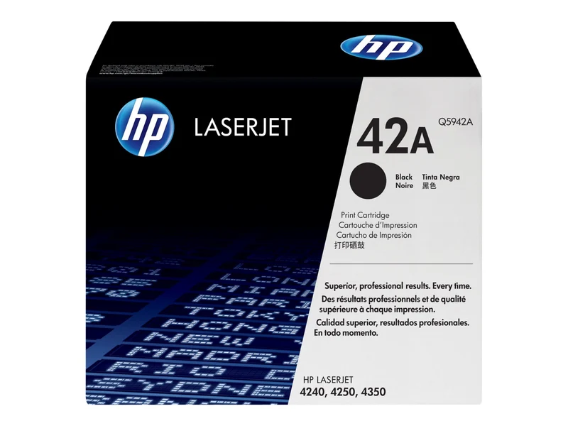 Tóner HP 42A (Q5942A) Negro