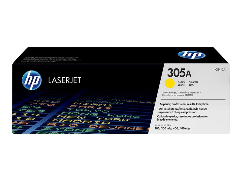 Tóner HP 305A (CE412A) Amarillo
