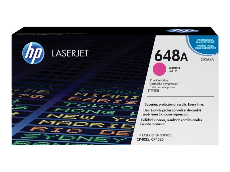 Tóner HP 648A (CE263A) Magenta