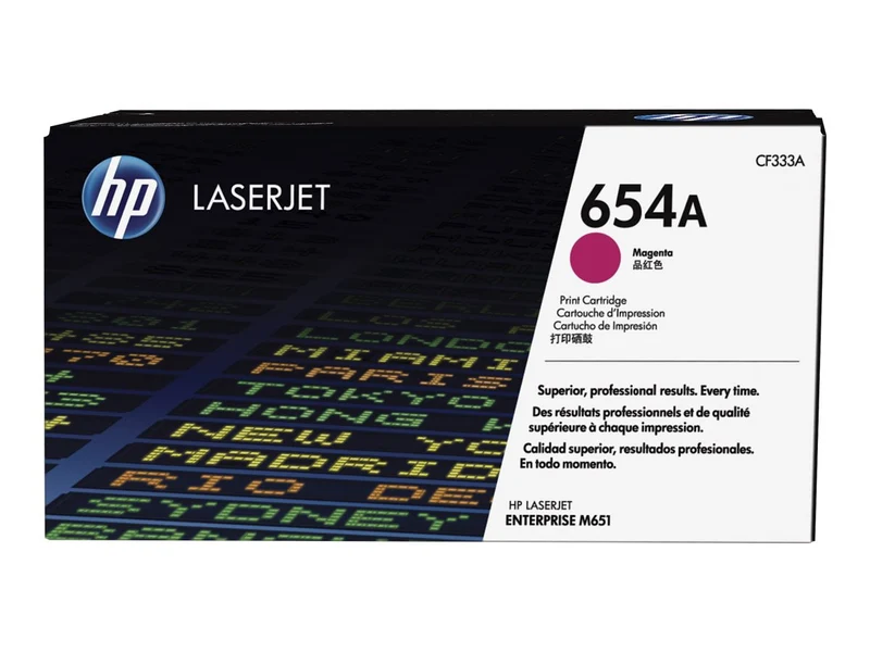 Tóner HP 654A (CF333A) Magenta