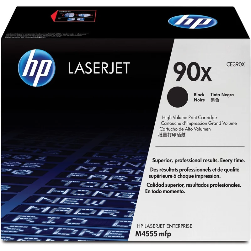 Tóner HP 90X (CE390X) Negro