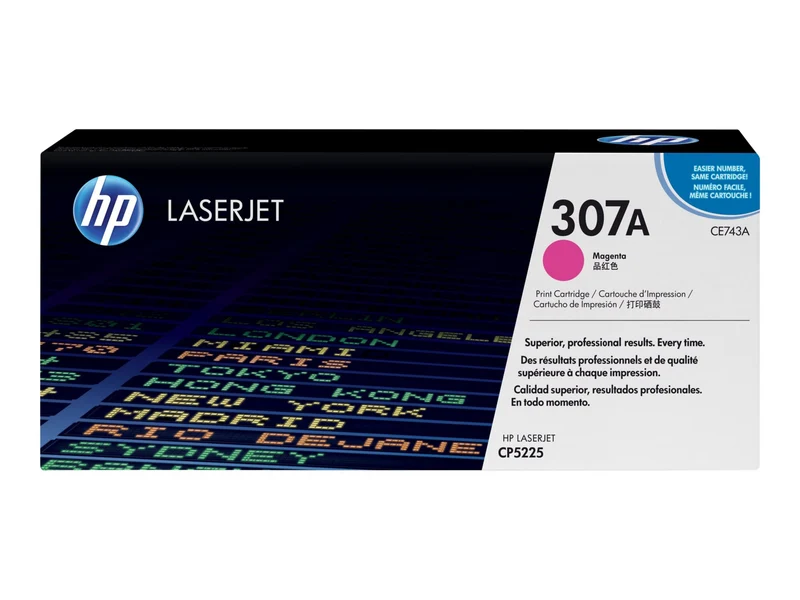 Tóner HP 307A (CE743A) Magenta