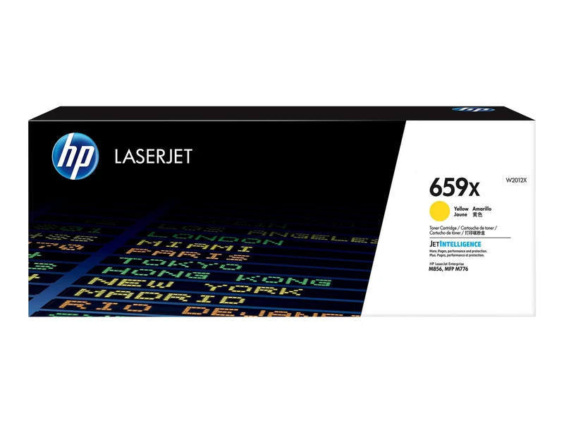 Tóner HP 659X (W2012X) Amarillo Alto Rendimiento
