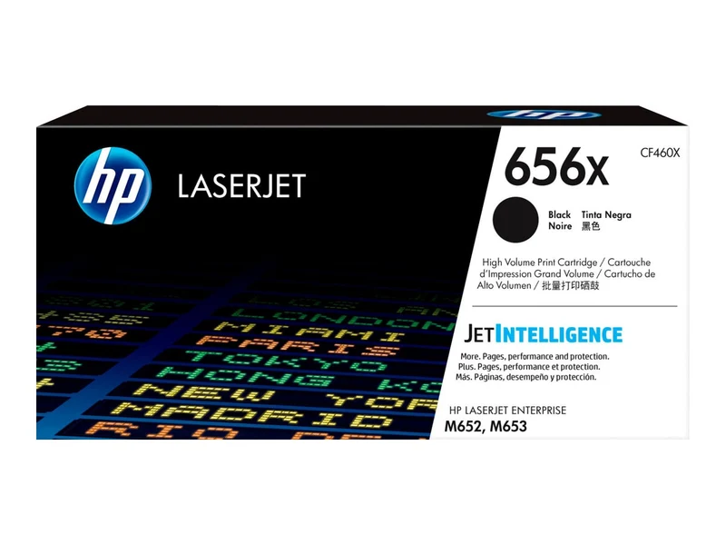 Tóner HP 656X (CF460X) Negro Alto Rendimiento