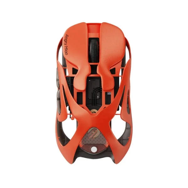 Mouse gaming inalámbrico Angry Miao Infinity Orange 30000 DPI con sensor PAW3950 - INFINITY MOUSE - Naranja