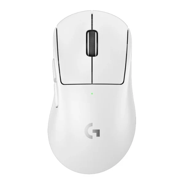 Mouse gaming inalámbrico Logitech PRO X SUPERLIGHT 2 DEX White 32000 DPI con sensor HERO 2 - 910-007363 - Blanco