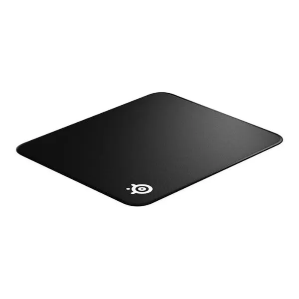 Mousepad gaming SteelSeries QcK Edge Medium de tela microtejida con bordes cosidos - 63822 - Negro