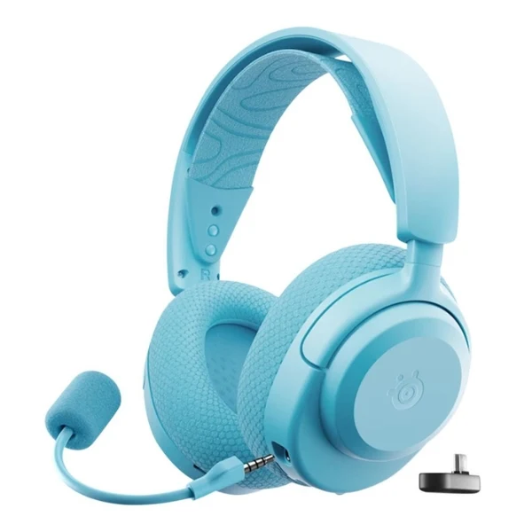 Audífonos gaming inalámbricos SteelSeries Arctis Nova 3P Wireless para PlayStation con Bluetooth 5.3 - 61688 - Aqua