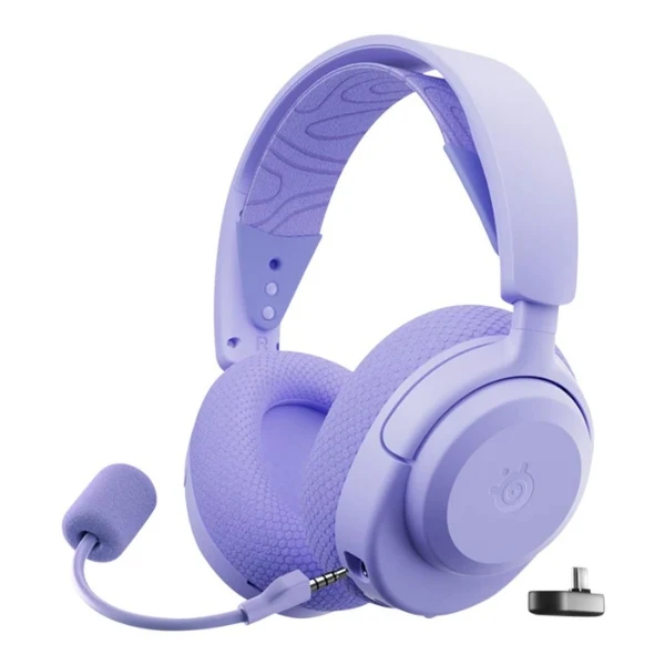 Audífonos gaming inalámbricos SteelSeries Arctis Nova 3P Wireless con Bluetooth 5.3 - 61692 - Lavanda