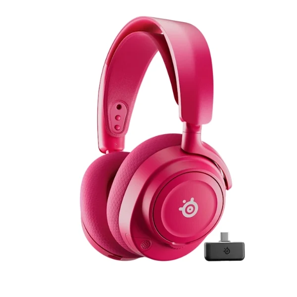 Audífonos gaming inalámbricos SteelSeries Arctis Nova 7P Wireless Gen 2 para PlayStation con Bluetooth - 61746 - Magenta