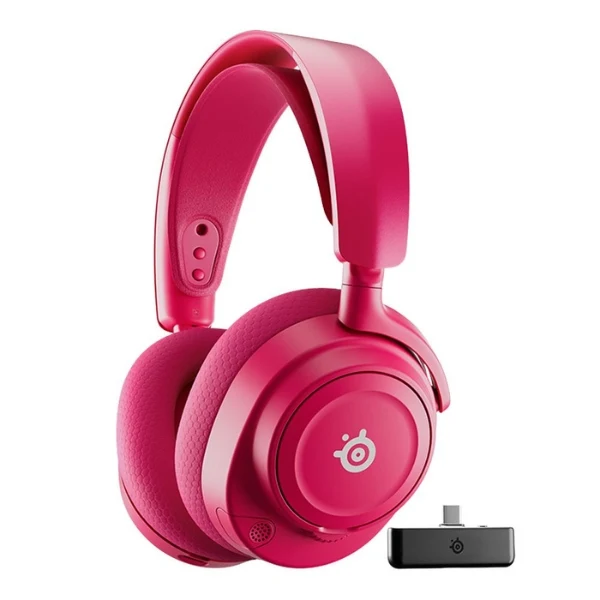 Audífonos gaming inalámbricos SteelSeries Arctis Nova 7X Wireless Gen 2 para Xbox con Bluetooth - 61760 - Magenta