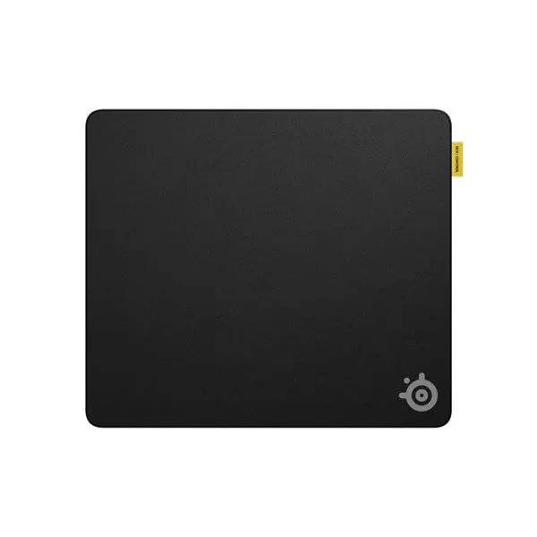 Mousepad gaming SteelSeries QcK L Performance Balance de poliéster con base de goma antideslizante - 63434 - Negro