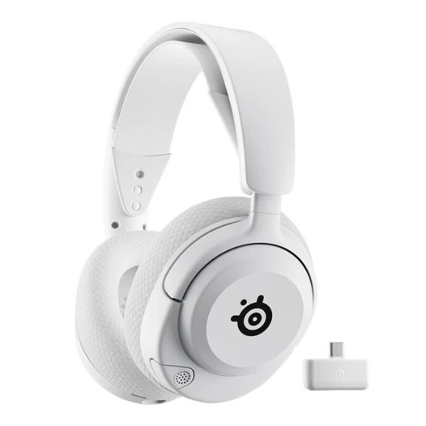 Audífonos gaming inalámbricos SteelSeries Arctis Nova 5 Wireless con Bluetooth y USB-C - 61674 - Blanco