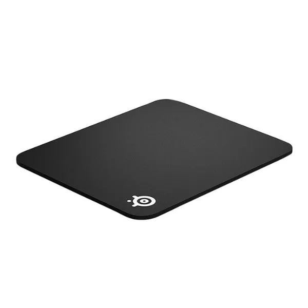 Mousepad gaming SteelSeries QcK Heavy Medium de tela microtejida resistente al agua - 63836 - Negro