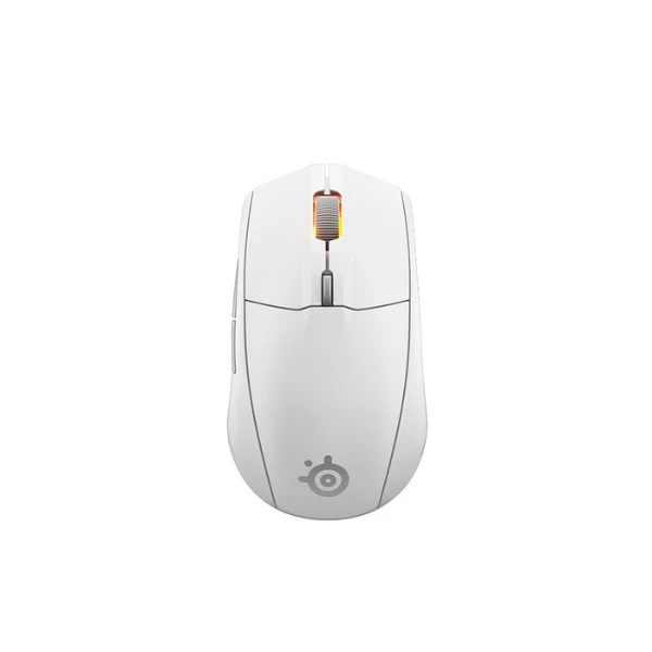 Mouse gaming inalámbrico SteelSeries Rival 3 Wireless Gen 2 White RGB 18000 DPI con Bluetooth - 62688 - Blanco