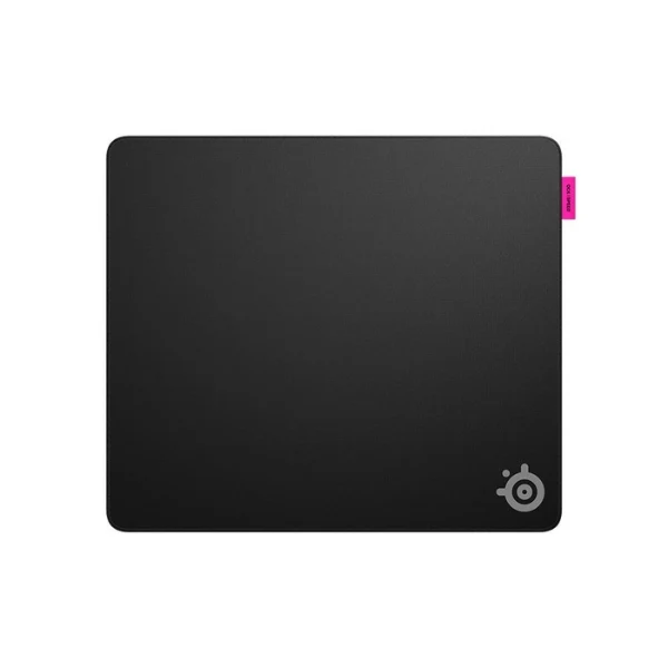 Mousepad gaming SteelSeries QcK Performance Large Speed de poliéster con base de foam - 63430 - Negro
