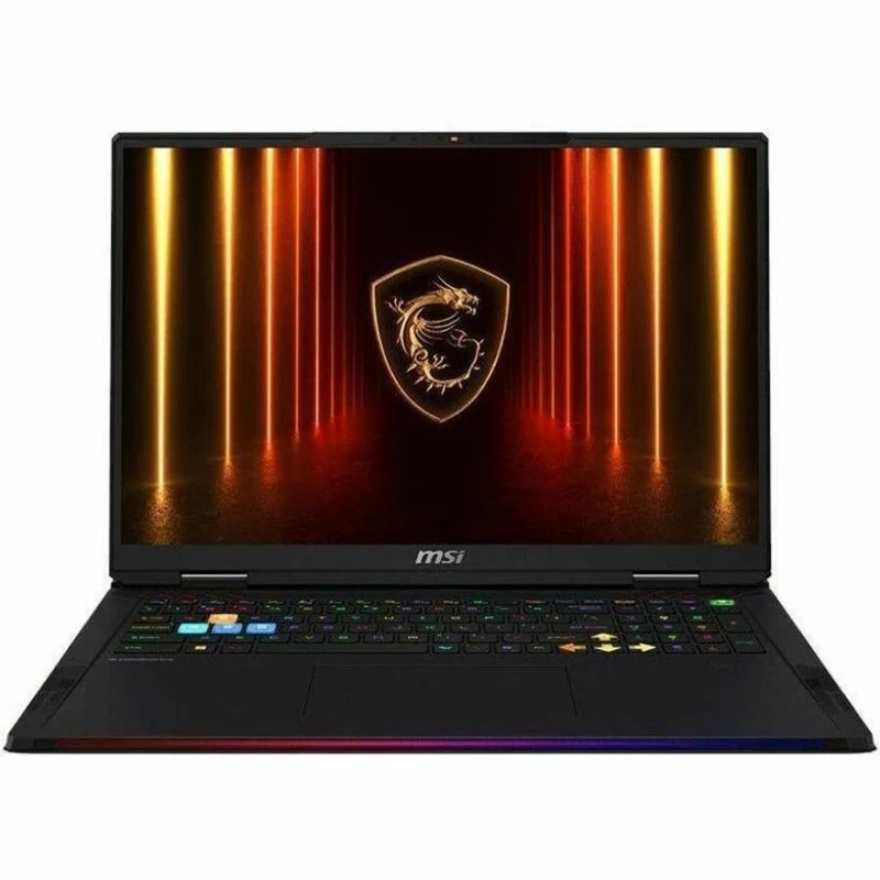 Laptop MSI Raider A18 HX Raider A18 HX A9WIG-082US, AMD Ryzen 9 9955HX3D 16 Núcleos, 32GB, 2 TB SSD, GeForce RTX 5080