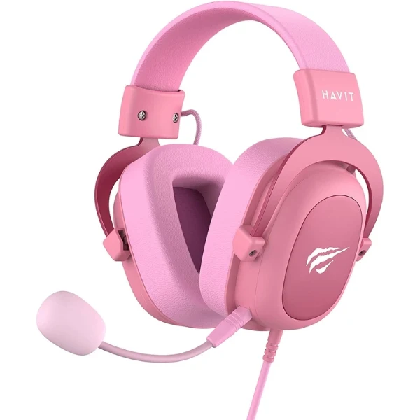 Audífonos Gaming Havit H2002d - 53mm - Micrófono Desmontable - Jack 3.5mm - HVGMH-H2002D-PK
