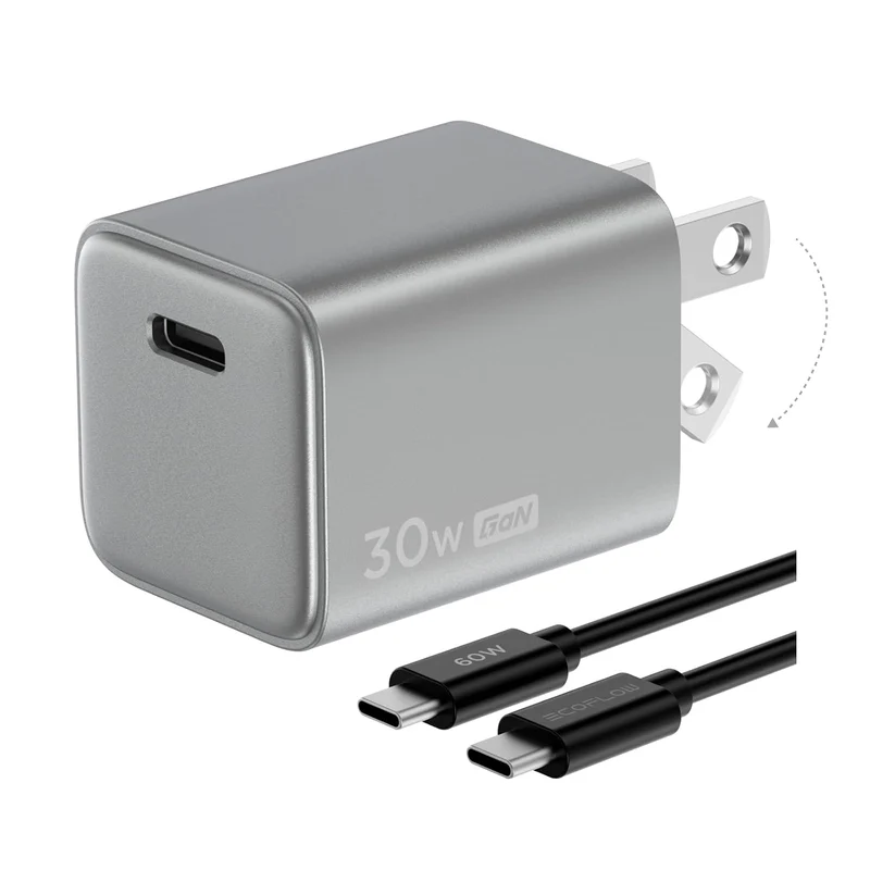 Cargador EcoFlow USB C, 30 W