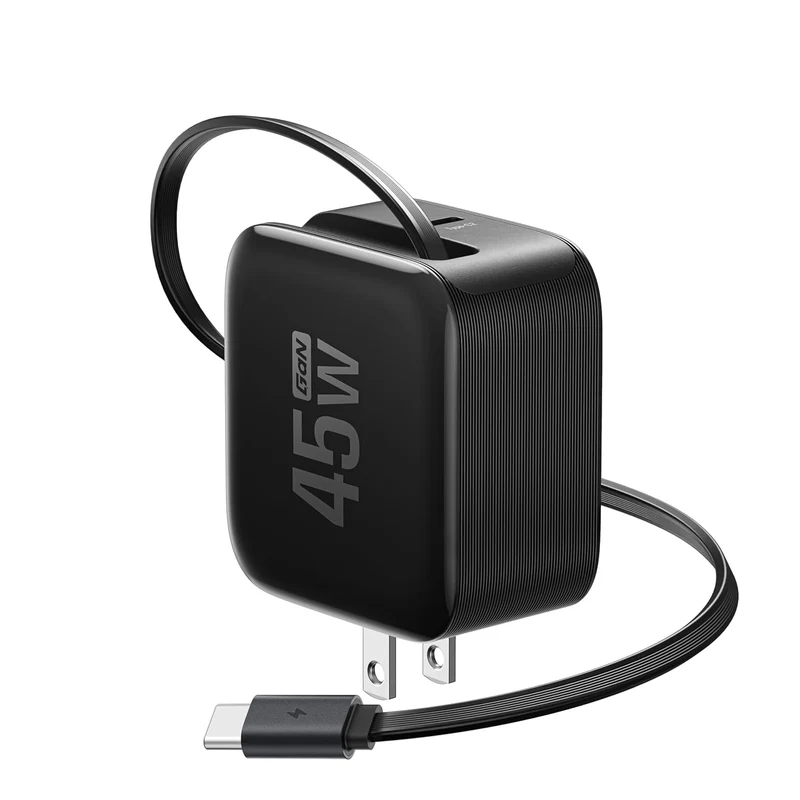 Cargador EcoFlow 45W Retráctil