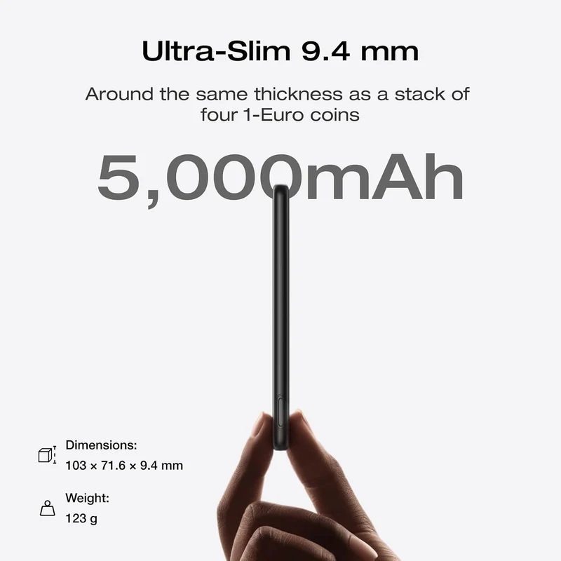 Power Bank EcoFlow RAPID, 5,000 mAh, Negro