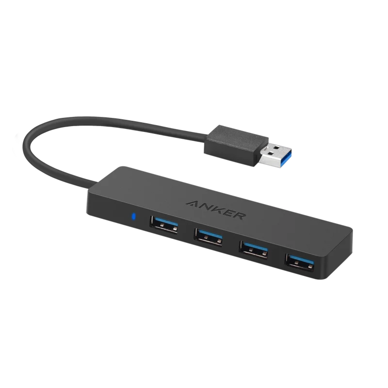 Hub USB Anker USB-C a 4 Puertos USB 3.0