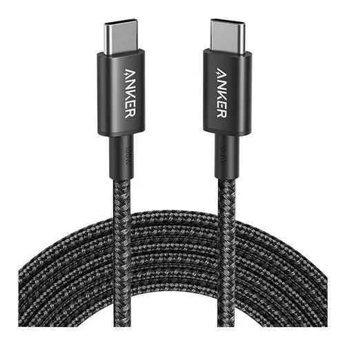 Cable USB-C a USB-C Anker Nylon 100W 3m (10 ft)