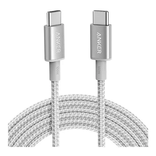Cable USB-C a USB-C Anker Nylon Trenzado 1.8m (6 ft)