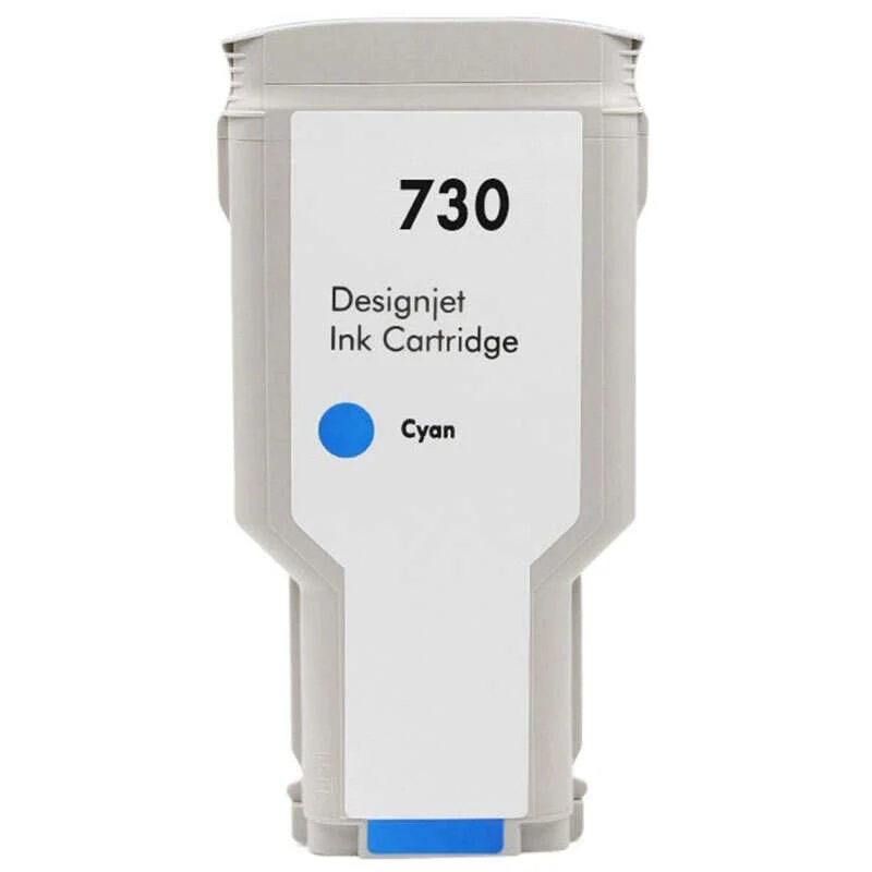 Cartucho compatible HP 730 cian