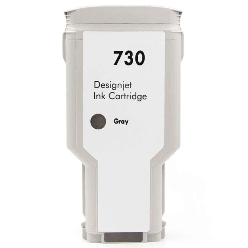 Cartucho compatible HP 730 gris