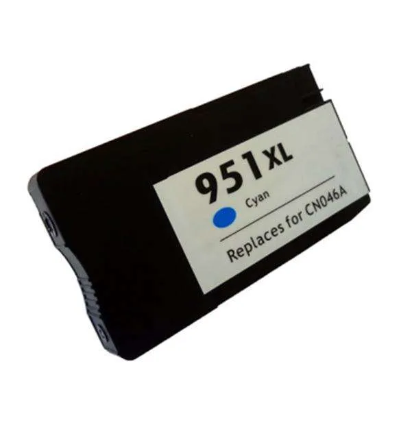 Cartucho compatible HP 951XL cian