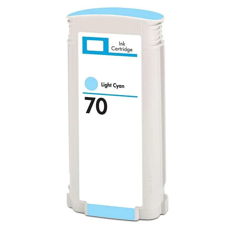 Cartucho compatible HP 70 cian