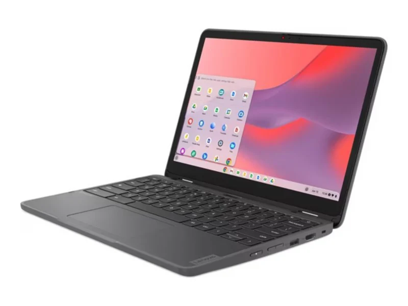 Laptop Lenovo 500e Yoga Chromebook Gen-4 82W4, Intel N-Series N200 4 Núcleos, 8GB DDR5, 64 GB